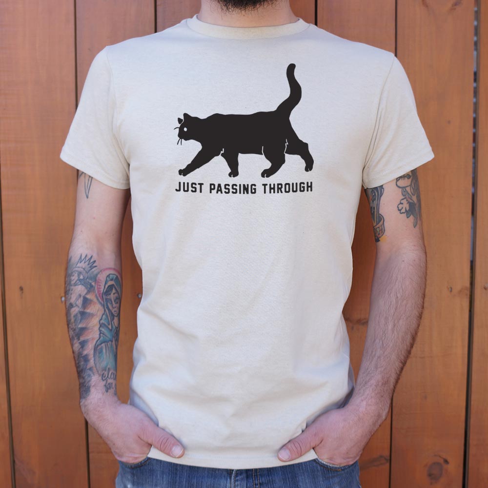 Black Cat Crossing - Adult & Kids T-Shirts, Sweatshirts & Hoodies apparel design preview 1