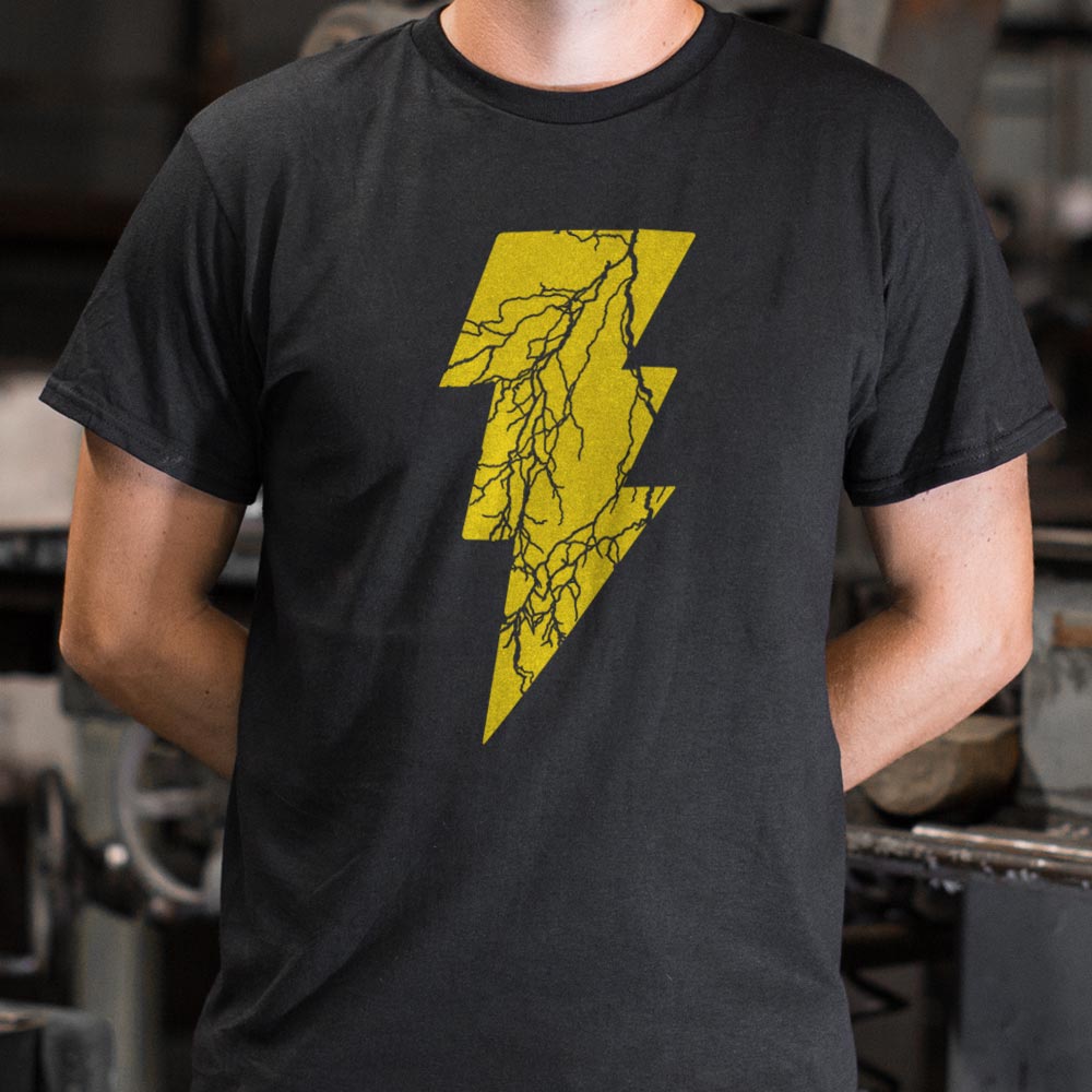 Black Lightning - Adult & Kids T-Shirts, Sweatshirts & Hoodies apparel design preview 1