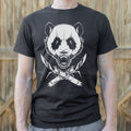 Black Metal Panda - Adult & Kids T-Shirts, Sweatshirts & Hoodies apparel design preview 1