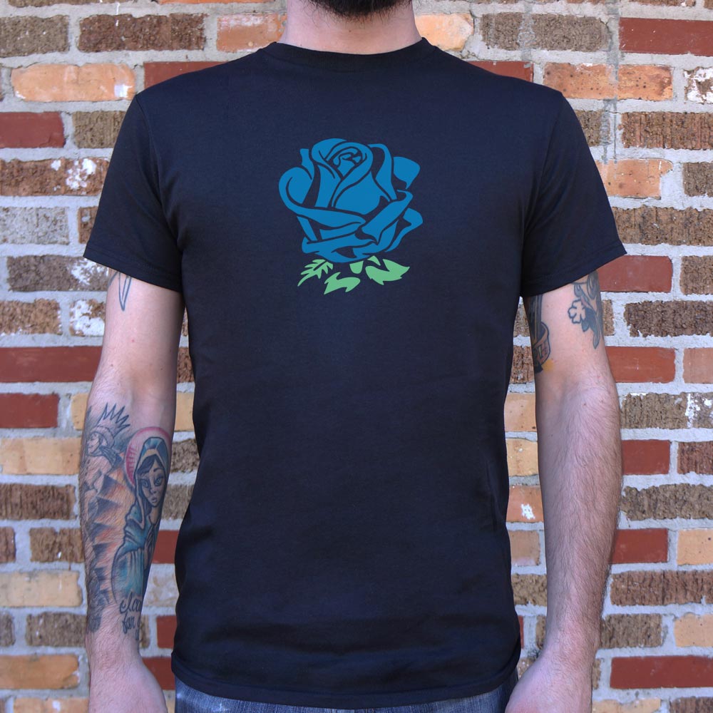 Blue Rose - Adult & Kids T-Shirts, Sweatshirts & Hoodies apparel design preview 1