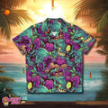 Brain-Feasting Zombie Horror Tropical Aloha Monster - Adult & Kids T-Shirts, Sweatshirts & Hoodies apparel design preview 1