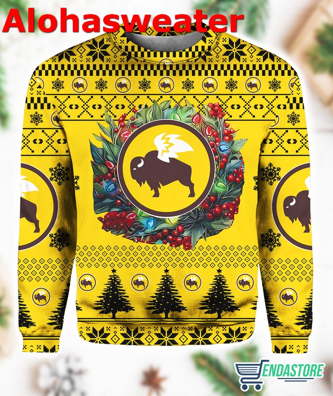 Buffalo Wild Win Ugly Christmas Sweater - Holiday Gift product image