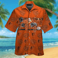 Button Up Baltimore Orioles Short Sleeve Tropical - Adult & Kids T-Shirts, Sweatshirts & Hoodies apparel design preview 1
