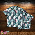 Camp Crystal Lake Jason Voorhees Horror Hawaiian - Adult & Kids T-Shirts, Sweatshirts & Hoodies apparel design preview 1