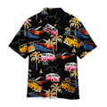 Camping Car Roadtrip Adventure Themed Black Hawaiian - Adult & Kids T-Shirts, Sweatshirts & Hoodies apparel design preview 1