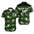 Canberra Raiders 2023 NRL Hawaiian Personalized Fan - Adult & Kids T-Shirts, Sweatshirts & Hoodies apparel design preview 1