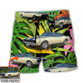 Car Camaro Classic Style Tropical Flower Custom Photo - Adult & Kids T-Shirts, Sweatshirts & Hoodies apparel design preview 1