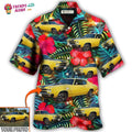 Car Chevelle Cool Tropical Flower Custom Photo - Adult & Kids T-Shirts, Sweatshirts & Hoodies apparel design preview 1