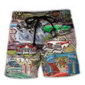 Car Classic Life Art Style Trendy Aloha Hawaiian - Adult & Kids T-Shirts, Sweatshirts & Hoodies apparel design preview 1