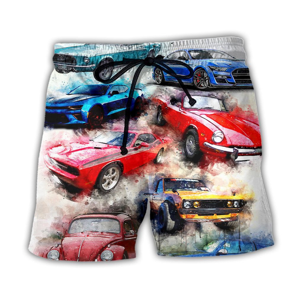 Car Classic Portrait For Lovers Trendy Aloha Hawaiian - Adult & Kids T-Shirts, Sweatshirts & Hoodies apparel design preview 1