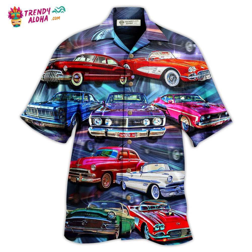 Car Color Mix Style Hawaiian Trendy Aloha - Adult & Kids T-Shirts, Sweatshirts & Hoodies apparel design preview 1