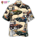 Car Muscle And Whiskey Hawaiian Trendy Aloha - Adult & Kids T-Shirts, Sweatshirts & Hoodies apparel design preview 1