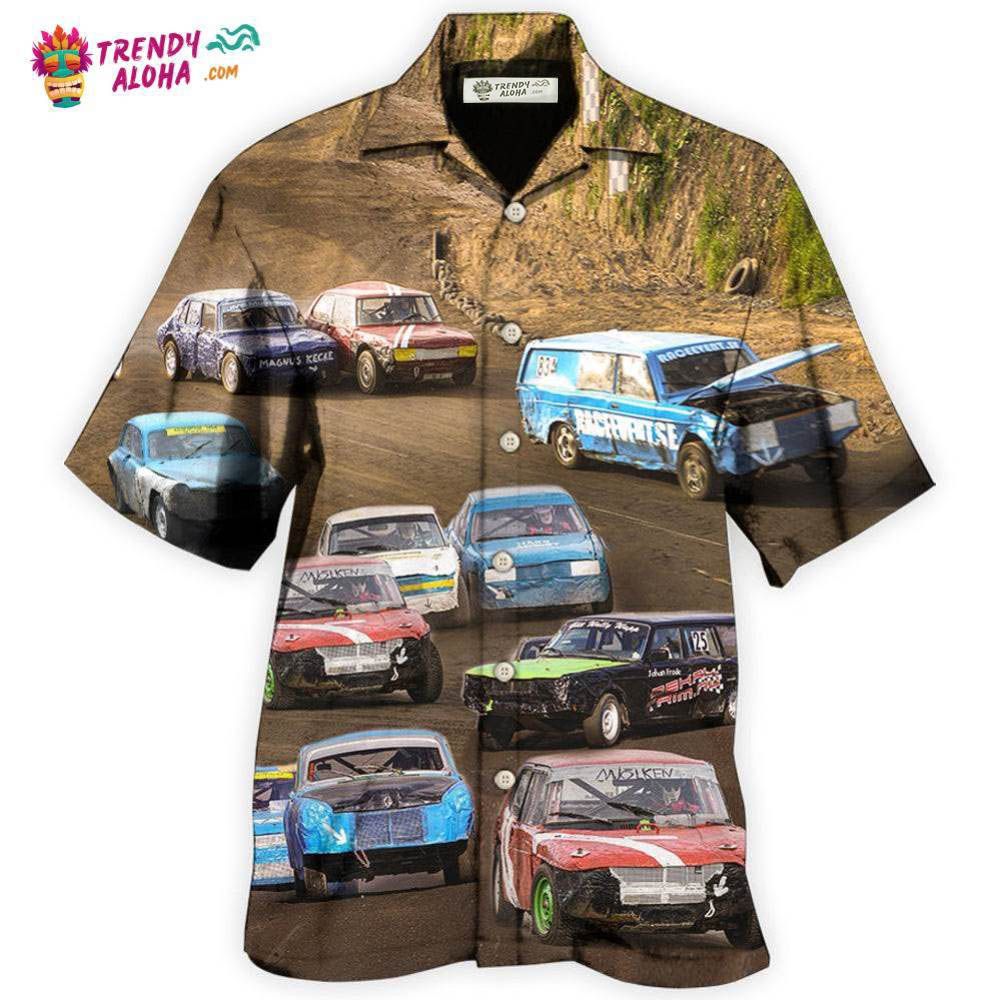 Car On The Road Hawaiian Trendy Aloha - Adult & Kids T-Shirts, Sweatshirts & Hoodies apparel design preview 1