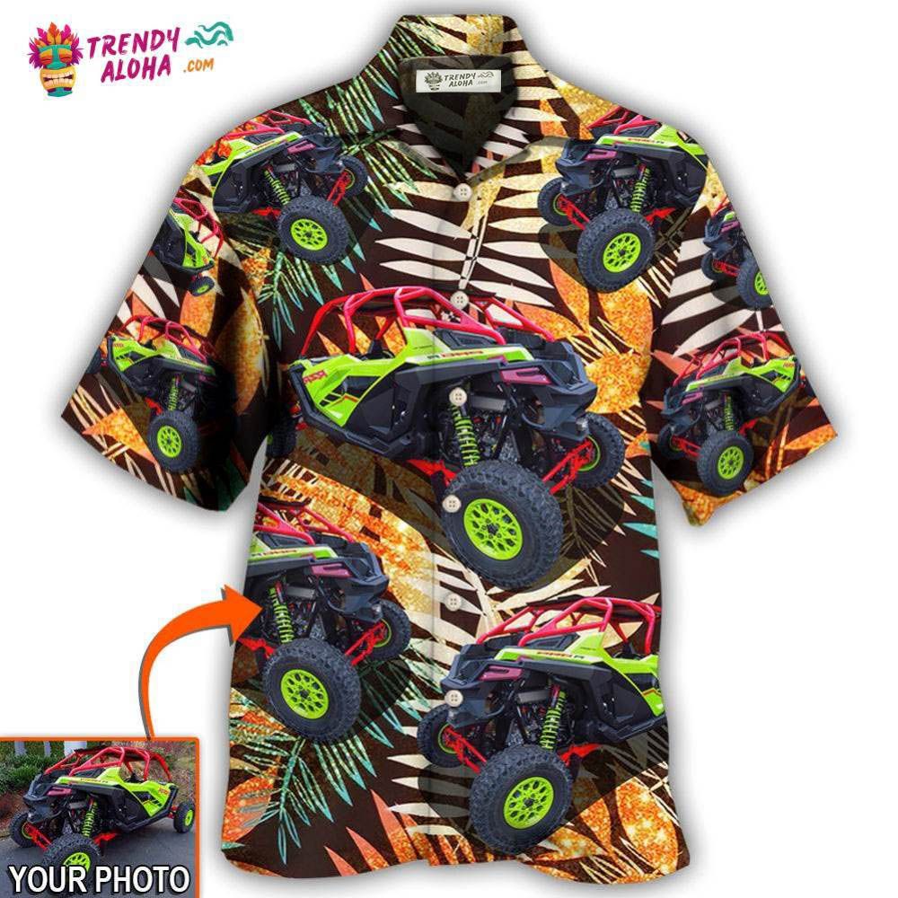 Car Polaris Pro Tropical Custom Photo Hawaiian Trendy - Adult & Kids T-Shirts, Sweatshirts & Hoodies apparel design preview 1