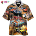 Car Racing Fast Style Hawaiian Trendy Aloha - Adult & Kids T-Shirts, Sweatshirts & Hoodies apparel design preview 1