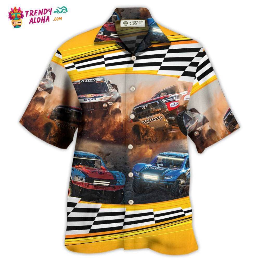 Car Racing Off Road Is Our Life Hawaiian Trendy Aloha - Adult & Kids T-Shirts, Sweatshirts & Hoodies apparel design preview 1