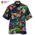 Car Retro Colorful Vibe Hawaiian Trendy Aloha - Adult & Kids T-Shirts, Sweatshirts & Hoodies apparel design preview 1