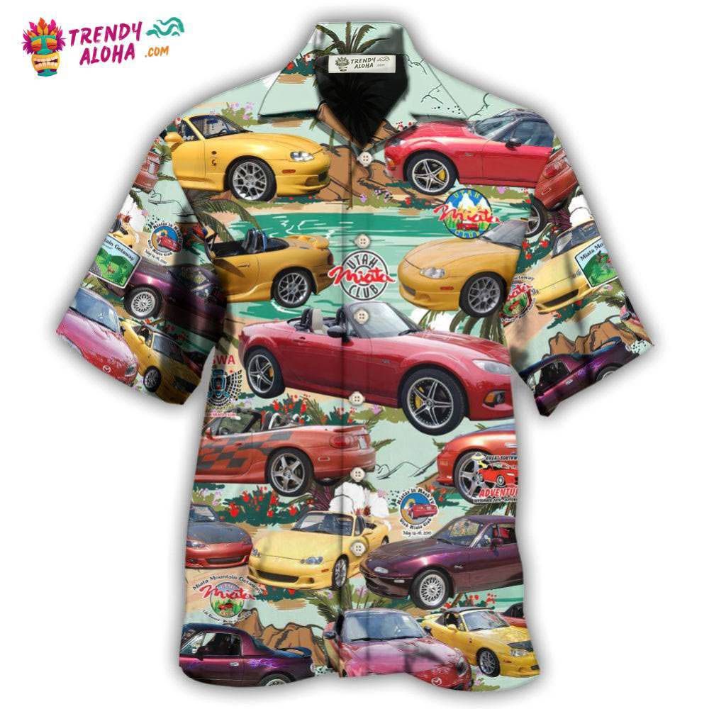Car Summer Tropical Island Hawaiian Trendy Aloha - Adult & Kids T-Shirts, Sweatshirts & Hoodies apparel design preview 1