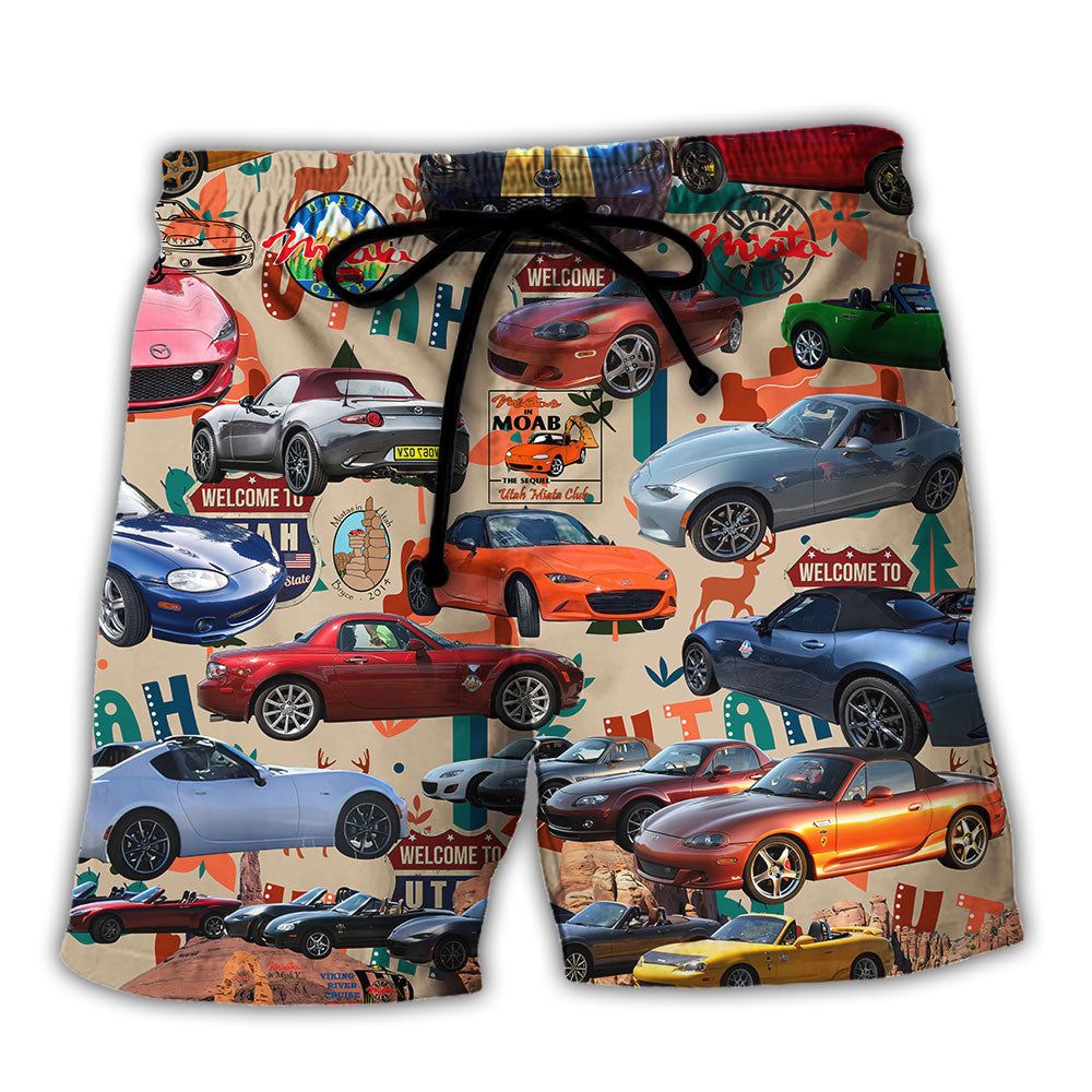Car Summer Tropical Island Lover Color Trendy Aloha - Adult & Kids T-Shirts, Sweatshirts & Hoodies apparel design preview 1