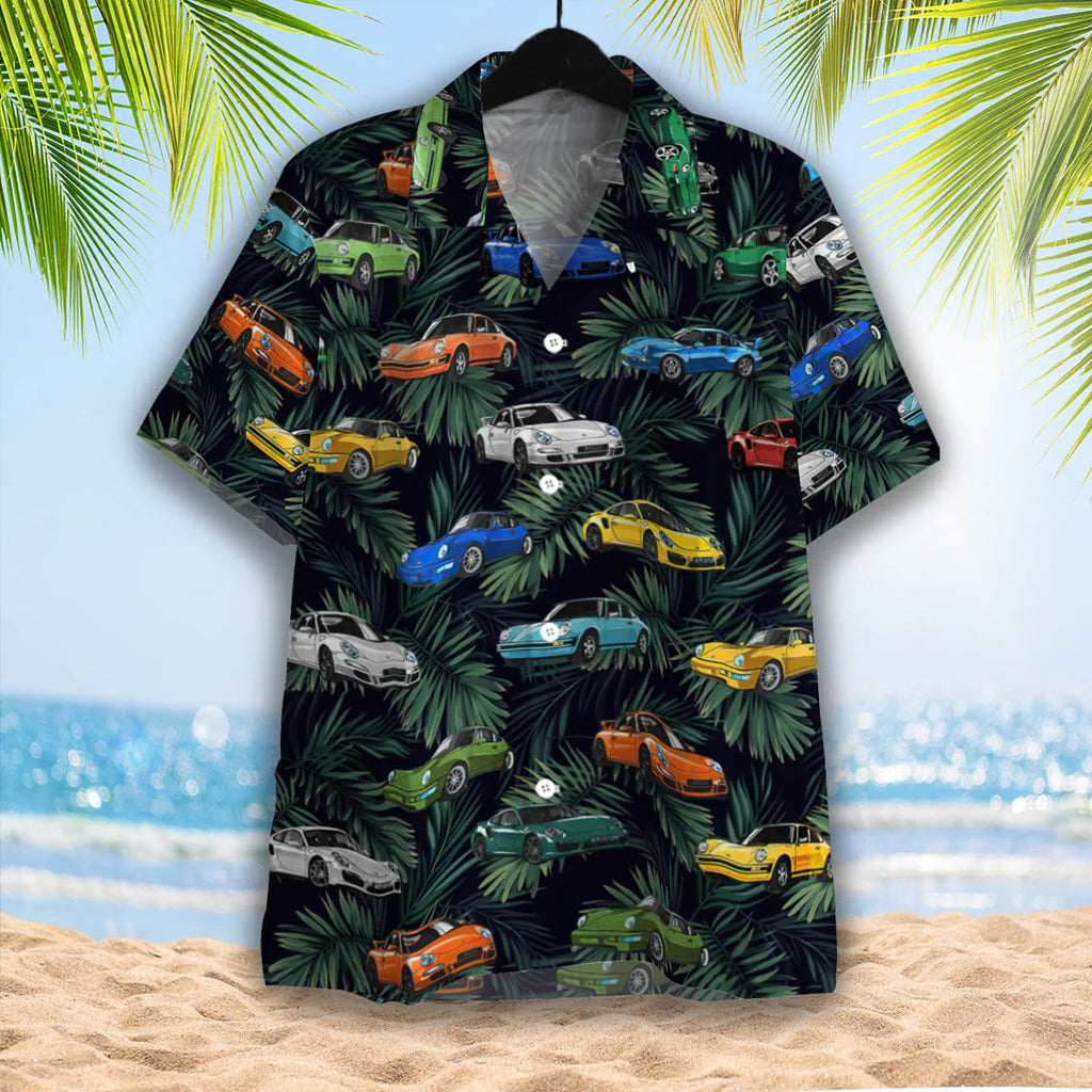 Car Trendy Hawaiian - Adult & Kids T-Shirts, Sweatshirts & Hoodies apparel design preview 1