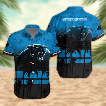 Carolina Panthers Desert Sunset Hawaiian - Adult & Kids T-Shirts, Sweatshirts & Hoodies apparel design preview 1