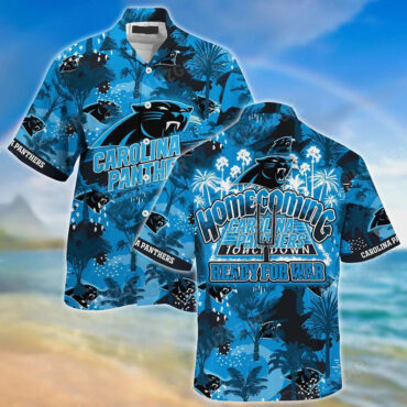 Carolina Panthers Island Breeze Victory Hawaiian - Adult & Kids T-Shirts, Sweatshirts & Hoodies apparel design preview 1
