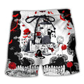 Cat Horror Kitten Halloween Cosplay Trendy Aloha - Adult & Kids T-Shirts, Sweatshirts & Hoodies apparel design preview 1