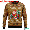 Cats For Everybody Ugly Christmas Sweater - Holiday Gift product image