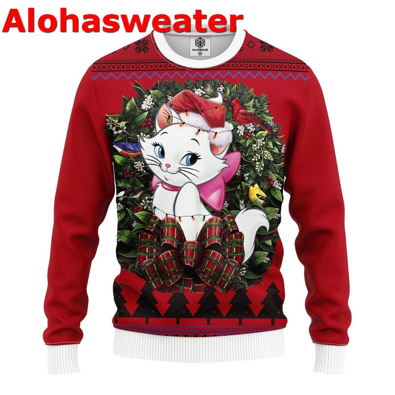 Cats For Everybody Ugly Christmas Sweater - Holiday Gift product image 3