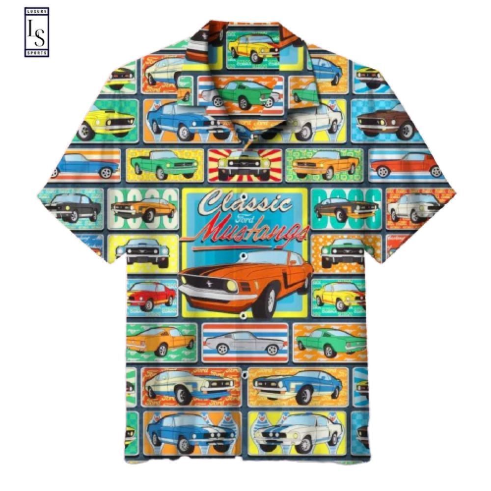 Celebrate Automotive Legacy with Ford Mustang - Adult & Kids T-Shirts, Sweatshirts & Hoodies apparel design preview 1