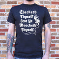 Checketh Thyself - Adult & Kids T-Shirts, Sweatshirts & Hoodies apparel design preview 1