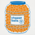 Cheeseballs - Adult & Kids T-Shirts, Sweatshirts & Hoodies apparel design preview 1