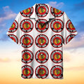 Chicago Blackhawks Heritage Emblem Hawaiian - Adult & Kids T-Shirts, Sweatshirts & Hoodies apparel design preview 1