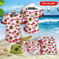 Chicago Blackhawks Island Palms Hawaiian - Adult & Kids T-Shirts, Sweatshirts & Hoodies apparel design preview 1