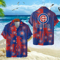Chicago Cubs Tropical Sunset Hawaiian - Adult & Kids T-Shirts, Sweatshirts & Hoodies apparel design preview 1