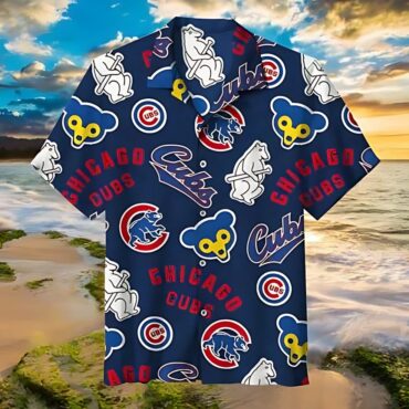 Chicago Cubs Windy City Fanatic Hawaiian - Adult & Kids T-Shirts, Sweatshirts & Hoodies apparel design preview 1