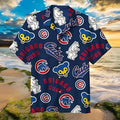 Chicago Cubs Windy City Fanatic Hawaiian - Adult & Kids T-Shirts, Sweatshirts & Hoodies apparel design preview 1