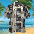 Chicago White Sox Short Sleeve Button Up Tropical - Adult & Kids T-Shirts, Sweatshirts & Hoodies apparel design preview 1