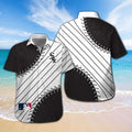 Chicago White Sox Short Sleeve Button Up Tropical - Adult & Kids T-Shirts, Sweatshirts & Hoodies apparel design preview 1