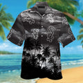 Chicago White Sox Short Sleeve Button Up Tropical - Adult & Kids T-Shirts, Sweatshirts & Hoodies apparel design preview 1
