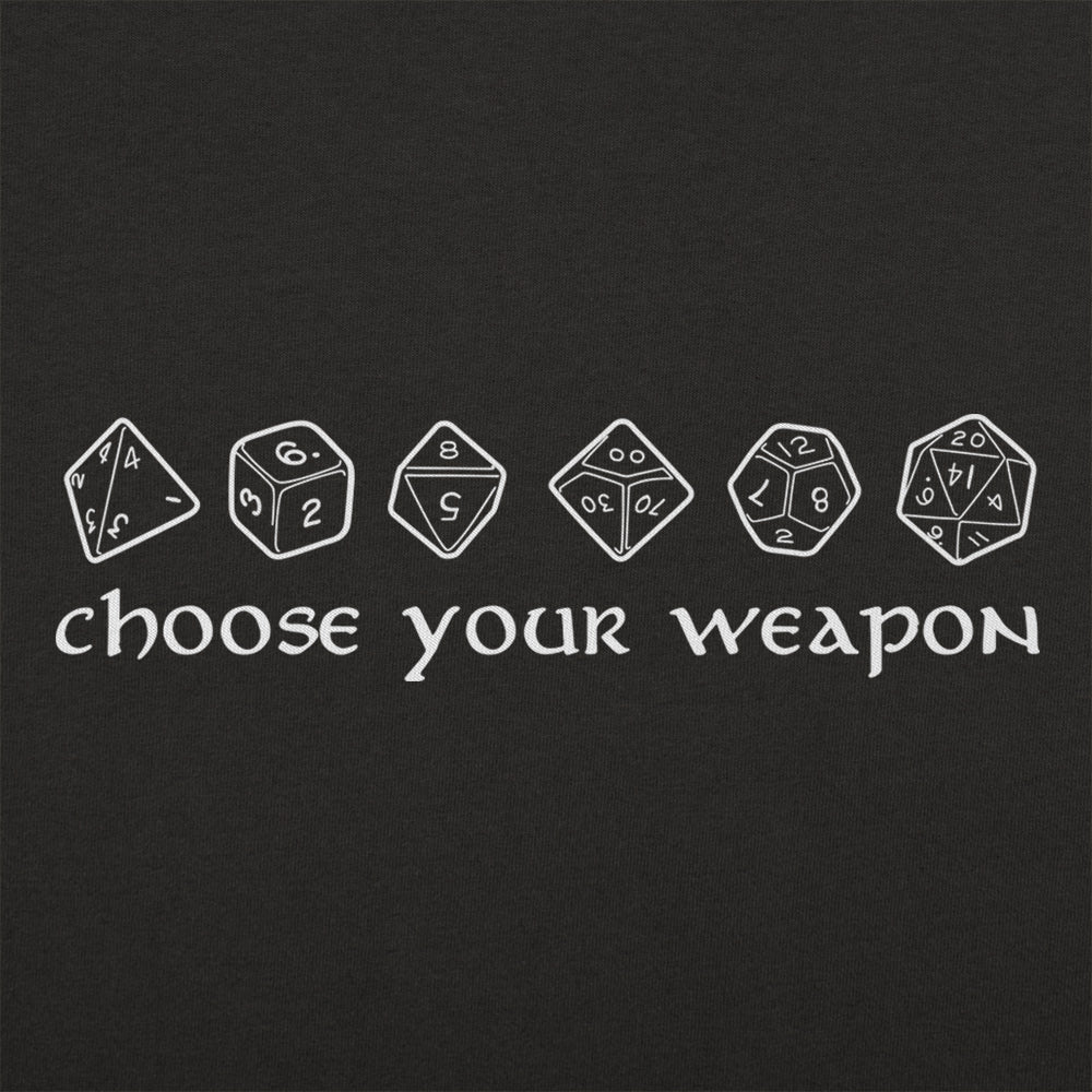 Choose Your Weapon - Adult & Kids T-Shirts, Sweatshirts & Hoodies apparel design preview 1