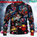 Chrismas Santa In The Space Christmas Sweater - Holiday Gift product image