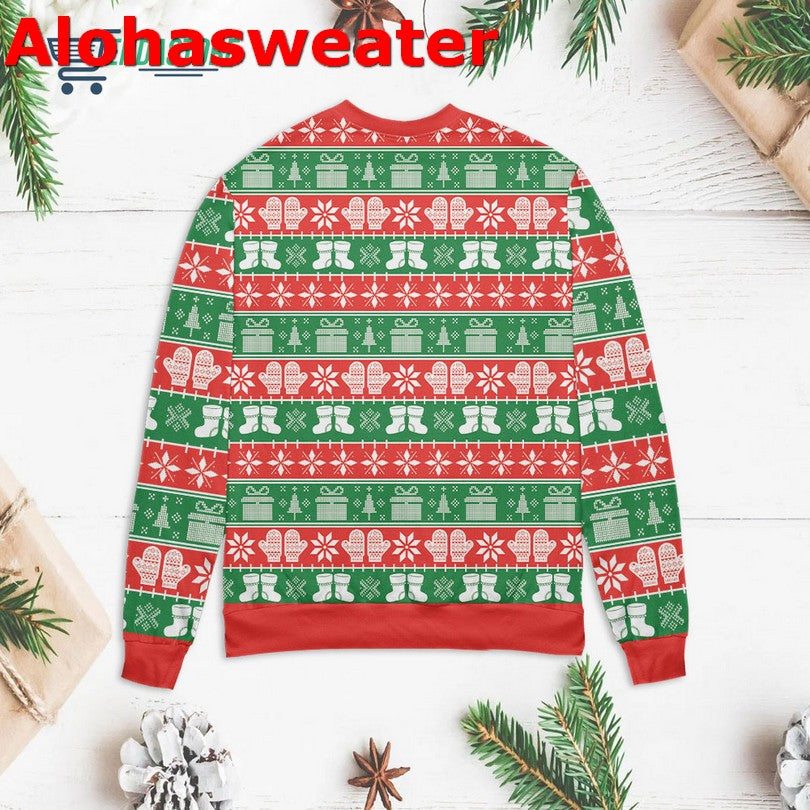 Christmas stocking pattern Christmas Sweater - Holiday Gift product image 2