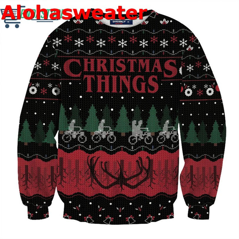 Christmas stocking pattern Christmas Sweater - Holiday Gift product image 4