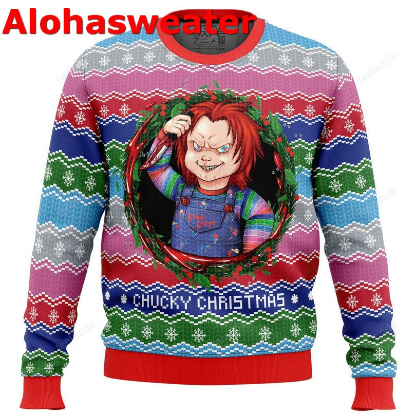Chucky Good Guys Ugly Christmas Sweater - Holiday Gift product image 3