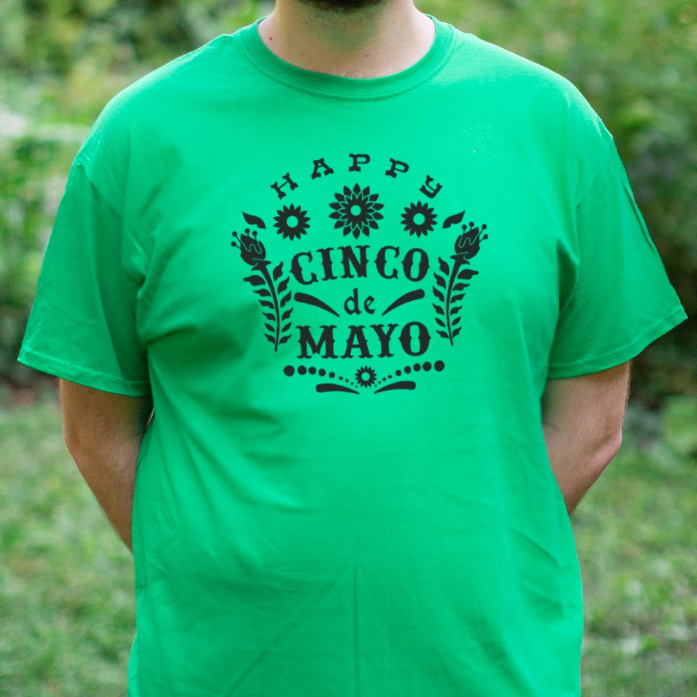 Happy Cinco de Mayo - Adult & Kids T-Shirts, Sweatshirts & Hoodies apparel design preview 1