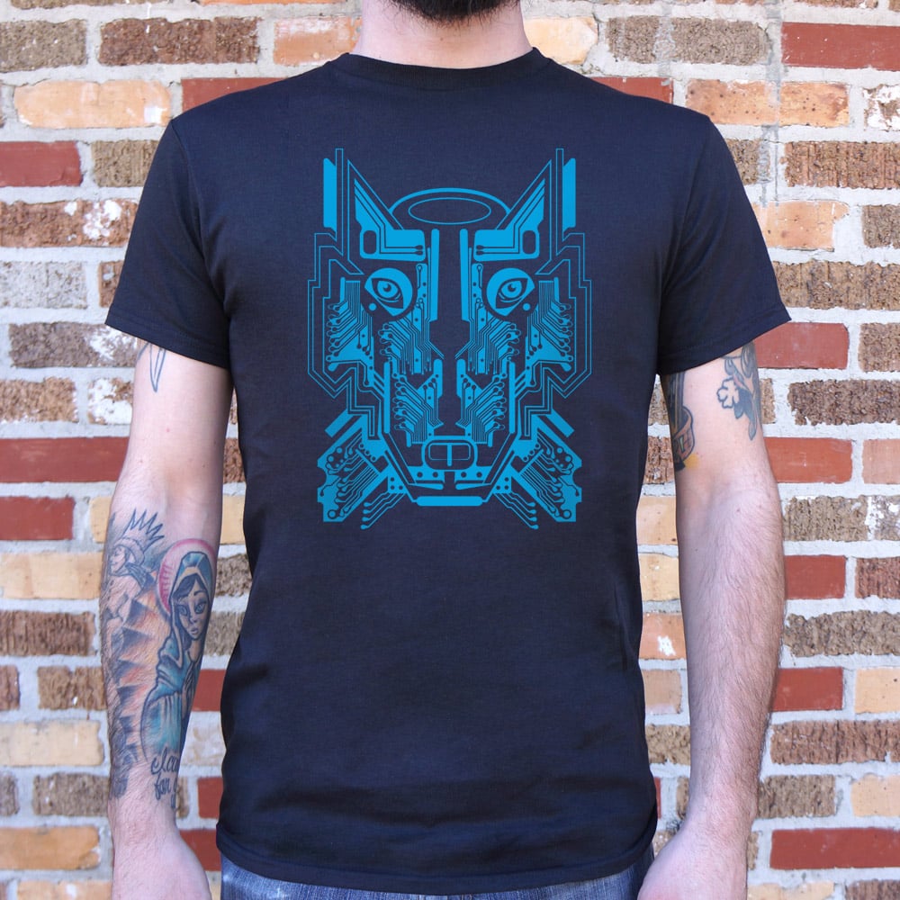 Circuit Wolf - Adult & Kids T-Shirts, Sweatshirts & Hoodies apparel design preview 1