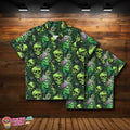 Classic Frankenstein Horror Men's Hawaiian Monster - Adult & Kids T-Shirts, Sweatshirts & Hoodies apparel design preview 1