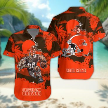 Cleveland Browns Personalized Gridiron Warrior - Adult & Kids T-Shirts, Sweatshirts & Hoodies apparel design preview 1