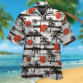Cleveland Browns Short Sleeve Button Up Tropical - Adult & Kids T-Shirts, Sweatshirts & Hoodies apparel design preview 1
